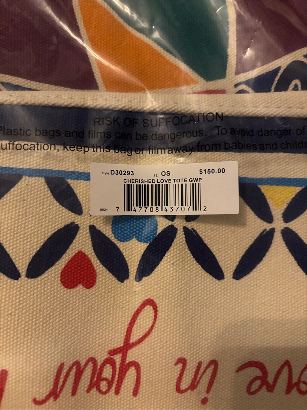 Brighton Tote Heart Motif 'LOVE' - Picture 4 of 9